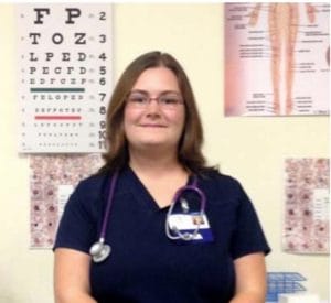 aubrey wiggins, honored in National Medical Assistant Week